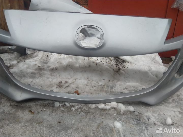 Передний бампер мазда 3 bl рестайлинг оригинал
