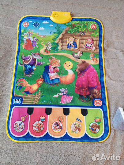 Детский музыкальный коврик