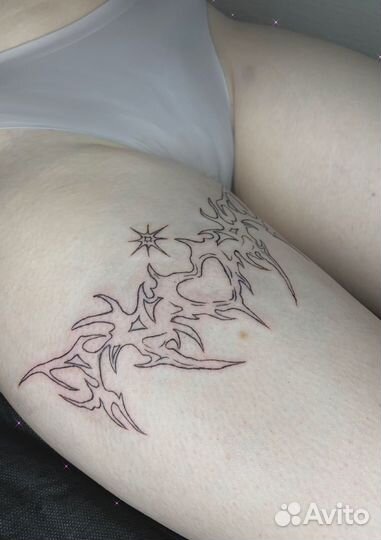 Тату, татуировка, тату модель