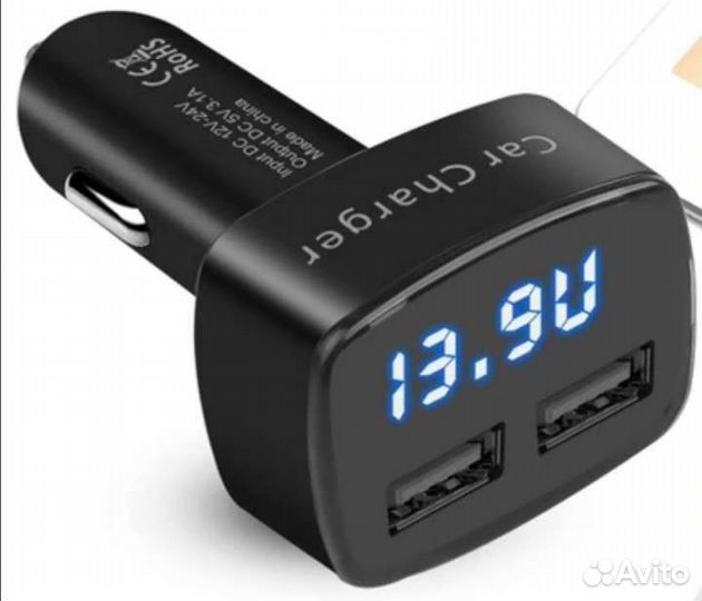 Автомобильное зарядное USB устройство DC 5 V 3,1 A