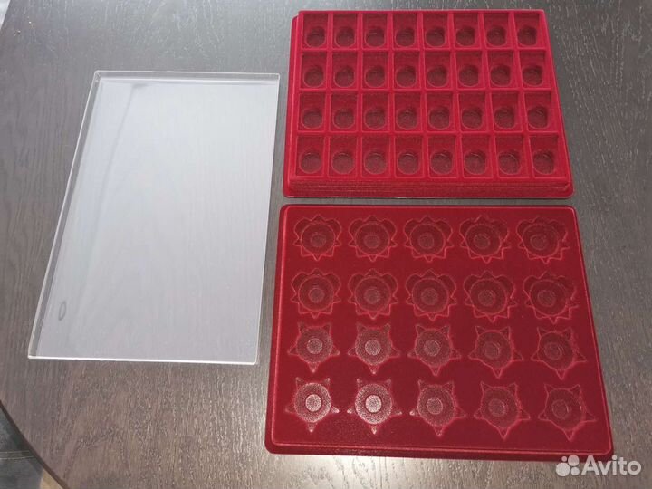 Планшеты велюровые для знаков, медалей, орденов