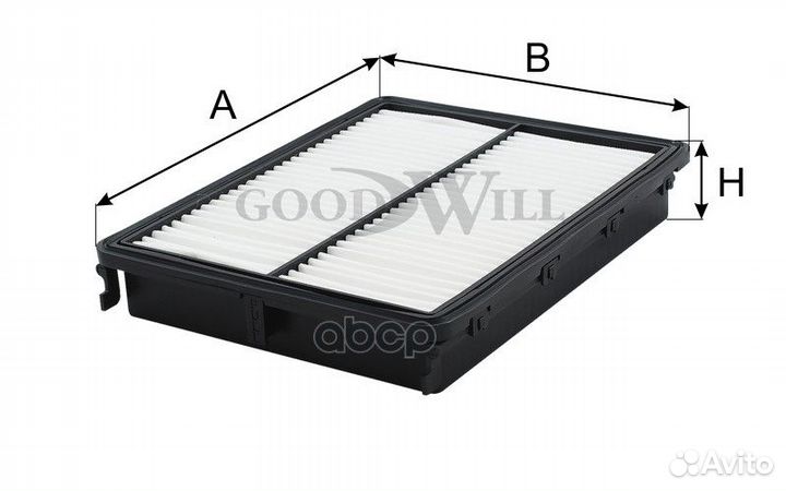 Фильтр воздушный KIA optima AG462 Goodwill