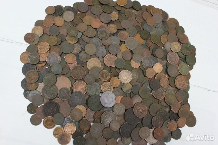 Большой лот монет 585 штук в Твери