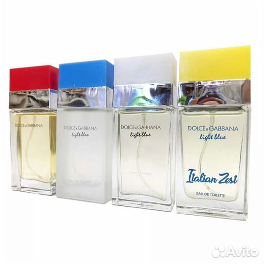 Подарочный набор Dolce&Gabbana Light Blue 4х30 ml