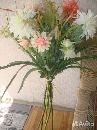 Искусственные цветы букеты