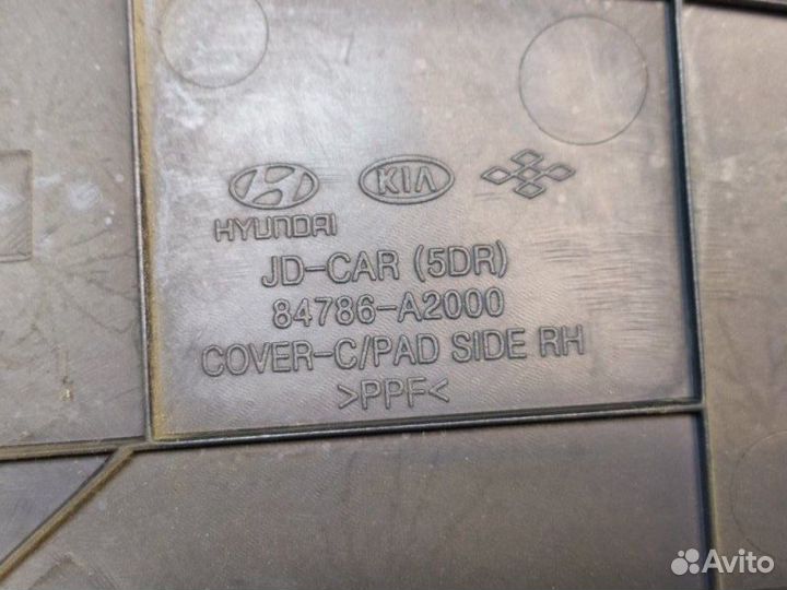 Накладка панели передняя правая Kia Ceed JD G4FA