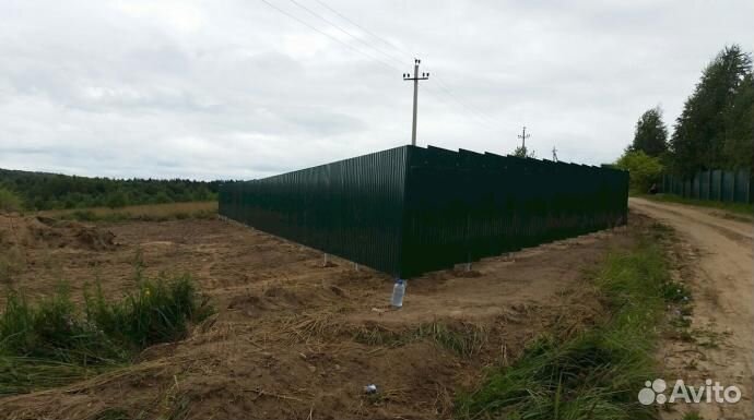 Забор под ключ / монтаж забора