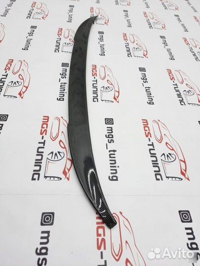 Спойлер на BMW X4 G02 в стиле X4M Под Карбон