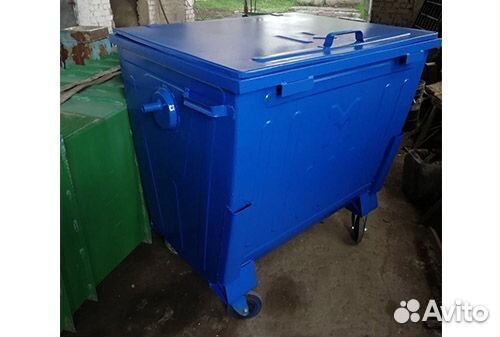 Контейнер для тбо металлический 1,1 м3