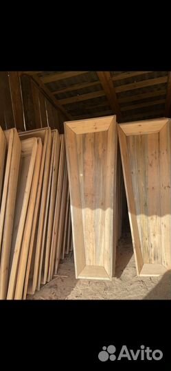 Гроб деревянный заготовка