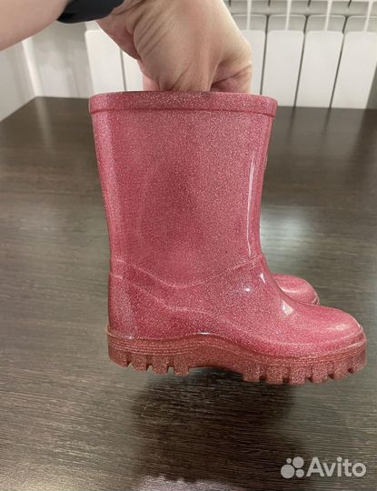 Резиновые сапоги для девочки 23 р