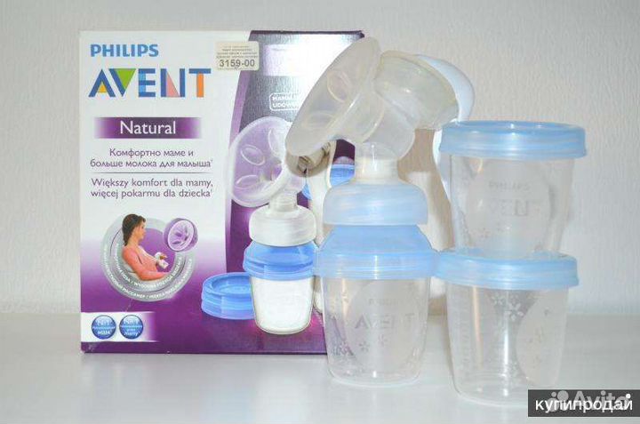 Молокоотсос ручной avent