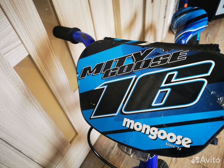 Детский велосипед 16 mongoose