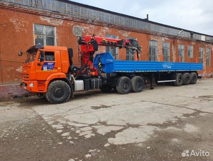 Грузоперевозки, фура, трал, манипулятор, кран борт