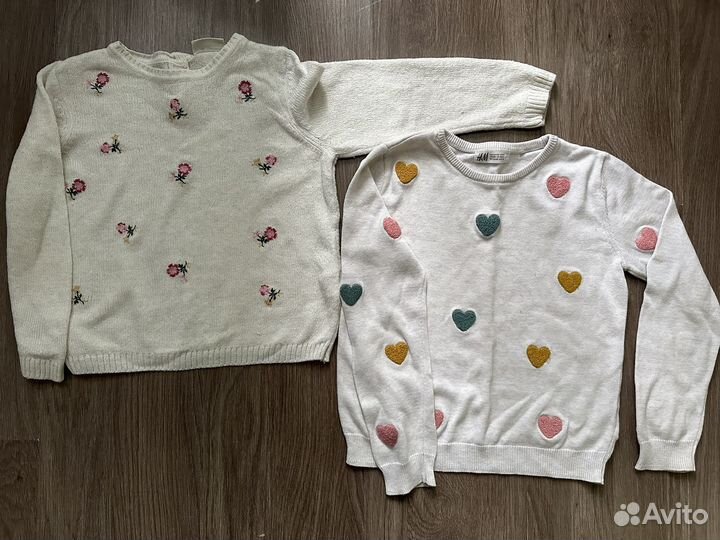 Кофта для девочки H&M 122-128, LC Waikiki 104-110