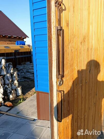 Ворота гаражные металлические бу