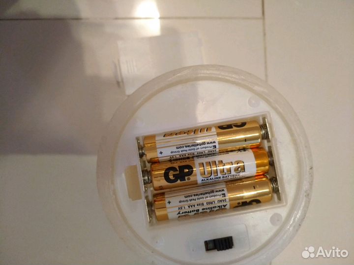 Свечи LED восковые интерьерные