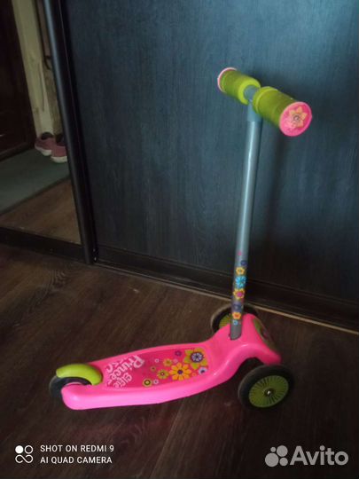 Самокат детский трехколесный