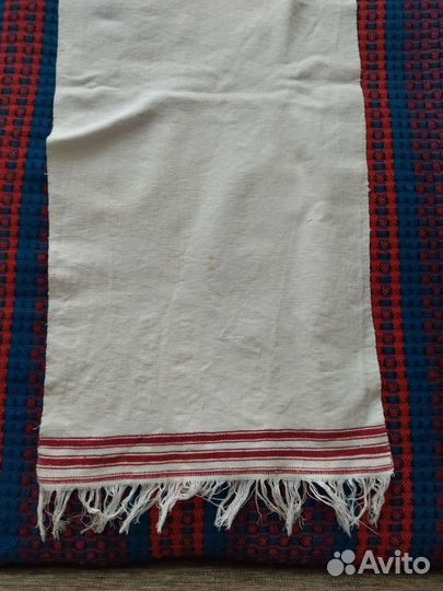 Рушник старинный домотканный фактурный