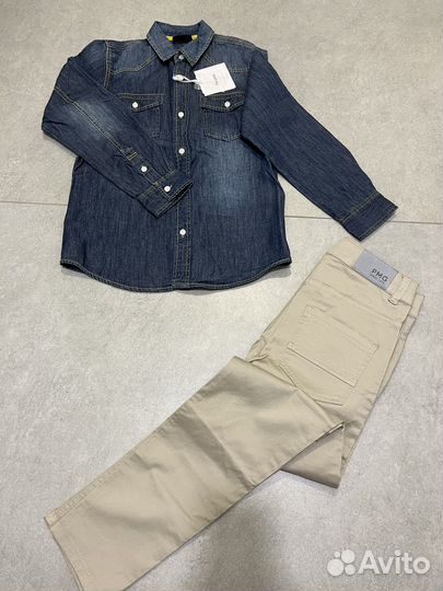 Рубашка, брюки на мальчика 140см