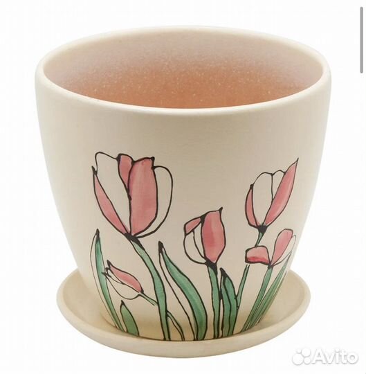 Горшок Кашпо-вазон Ливия высокий