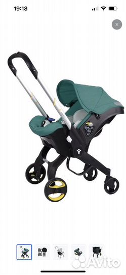 Коляска автокресло foofoo