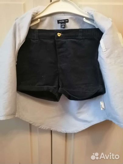 Шорты для мальчика/девочки H&M 2 года