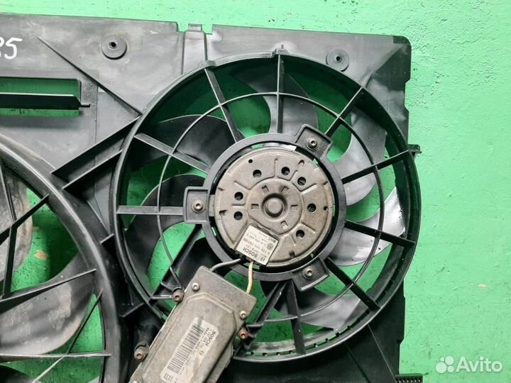 Вентилятор охлаждения двс volkswagen Touareg (7L)