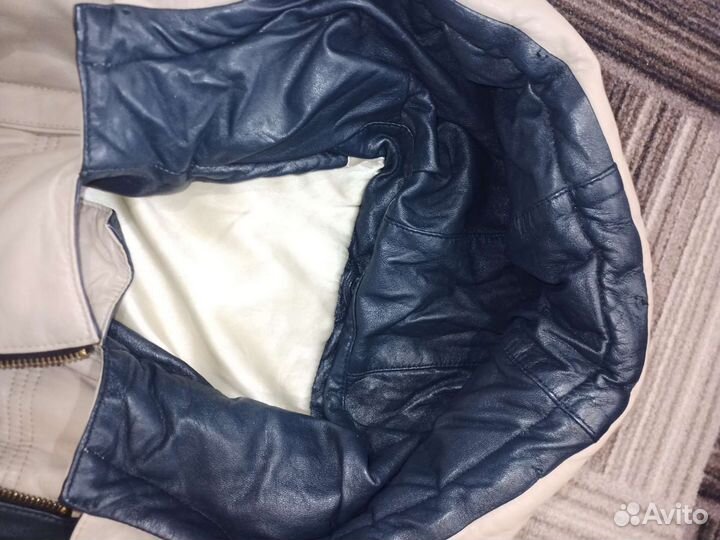 Кожаная куртка 46 48