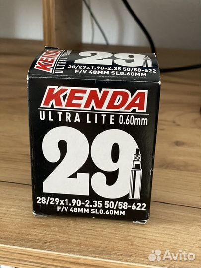 Камера велосипедная 29 дюймов Kenda Ultra Lite