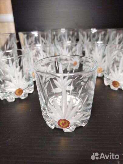 Хрустальные стаканы и стопки Гусь-Хрустальный СССР