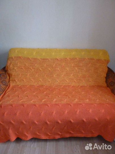 Плед (покрывало) вязаный