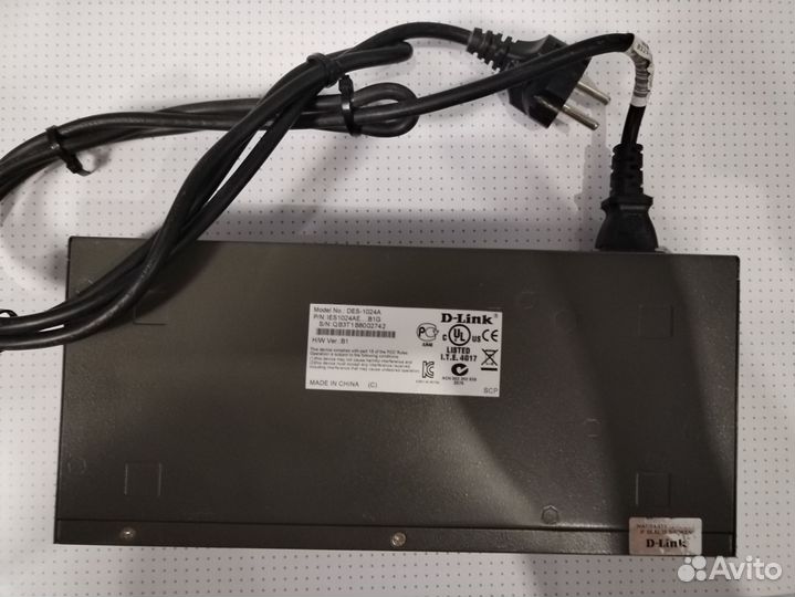 Сетевой коммутатор D-Link DES-1024A