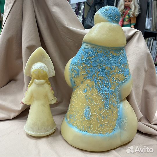 Дед Мороз и снегурочка СССР лот 123 (Сзр)