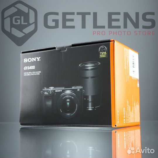 Sony Alpha A6400 Kit 16-50 + 55-210 Black (Новый)