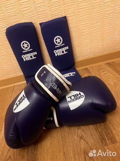 Боксерские перчатки детские Green Hill Hamed
