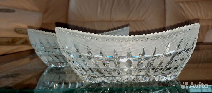 Хрустальная конфетница СССР