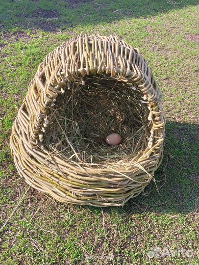 Корзина гнездо для куриц несушек