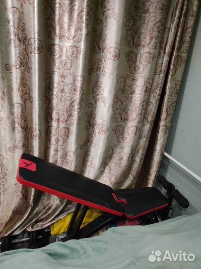 Скамья для жима+железо