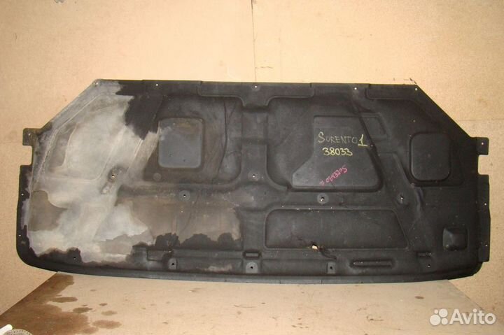 Шумоизоляция капота Kia Sorento 1 (BL)