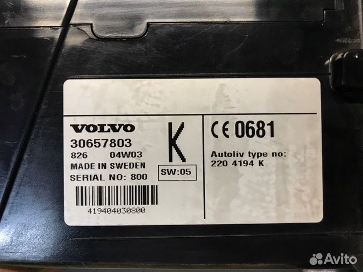 Модуль управления телефоном Volvo S80 седан 2.5