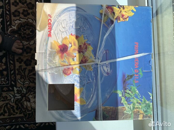 Тортница с крышкой Италия