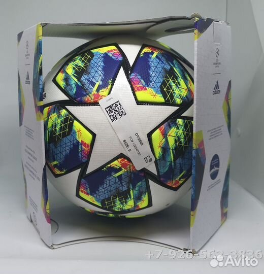 Футбольный мяч Лиги Чемпионов 2020 Адидас DY2560