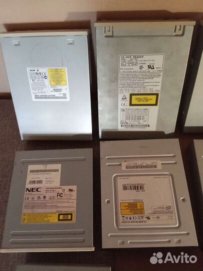 CD и DVD приводы, IDE, белые, б/у