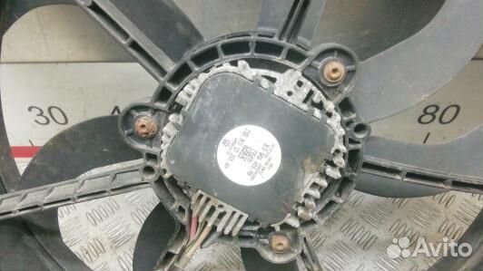 Вентилятор радиатора skoda octavia A5 (OEA34KE01)
