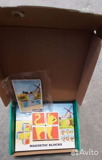 Smart builders Кубики магнитные