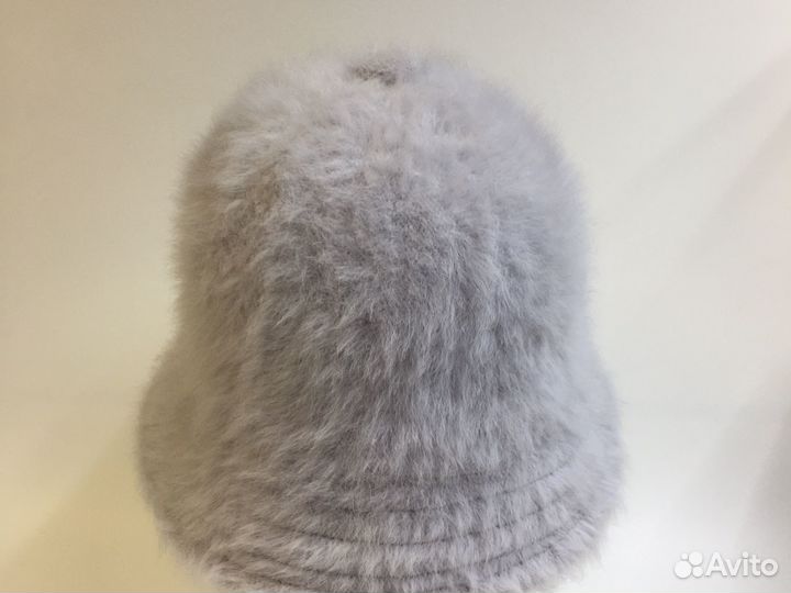 Панама Kangol Furgora серая ангора