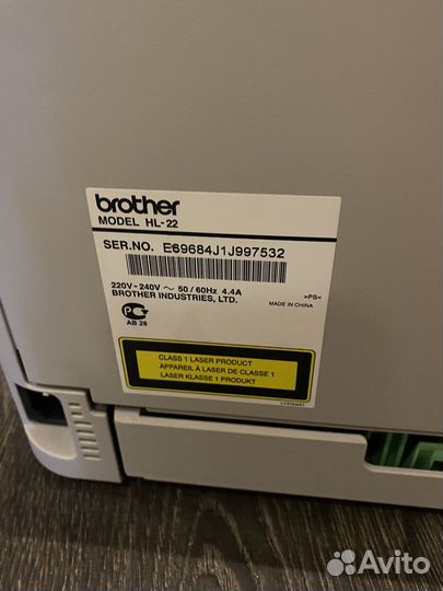 Принтер лазерный brother