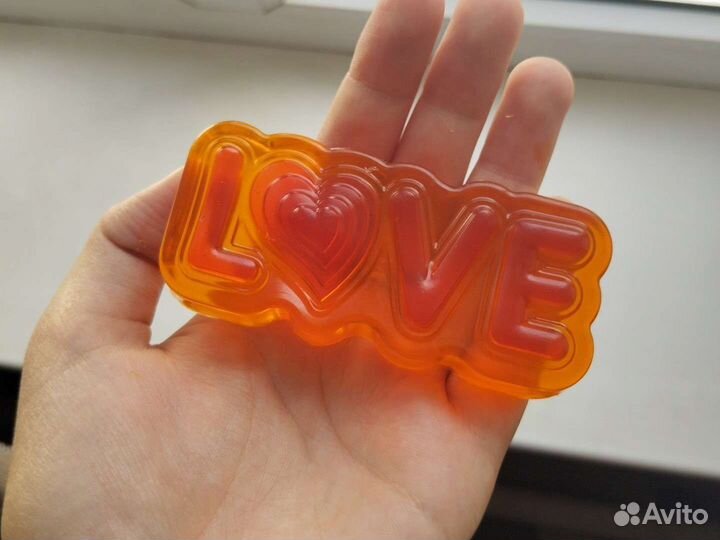 Мыло ручной работы love
