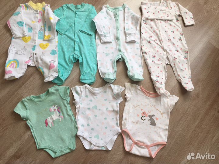 Пакет вещей для девочки